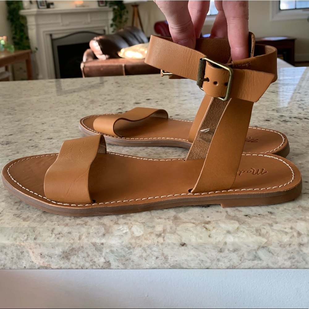 NWT Madewell Boardwalk Ankle Sandal